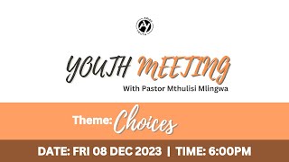 Youth Meeting  08 December 2023 [upl. by Enilatan]