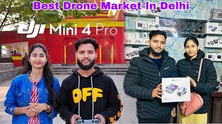 Finally I Purchased Dji Mini 4 Pro Drone  Best Market For Drones In Delhi  Drone Market  drone [upl. by Nosiaj735]