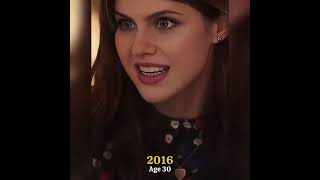 Alexandra Daddario through the years… alexandradaddario scarlettjohansson jenniferlawrence [upl. by Hannasus]