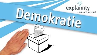 Demokratie einfach erklärt explainity® Erklärvideo [upl. by Fini748]