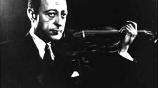 Heifetz Bach A minor violin concerto part1 [upl. by Erdrich]