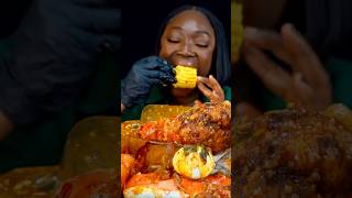 KING CRAB SEAFOOD BOIL MUKBANG  DESHELLED  SEAFOOD BOIL MUKBANG  Seafood  Mukbang [upl. by Nylrak]