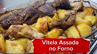 Vitela Assada no Forno [upl. by Aihsik]