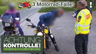 🏍️ Technische Mängel und saftige STRAFEN 🏍️ 3 MotorradFälle  Kabel Eins  Achtung Kontrolle [upl. by Raina320]