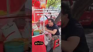 El camarógrafo bien cauteloso 🤣💀👊 eduardoyáñez shorts tacos mexicanstreetfood mexico [upl. by Ientruoc]