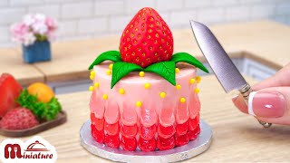 BEST Of Miniature Cooking Compilation  1000 Amazing Mini Cake Decorating Ideas [upl. by Oriana]