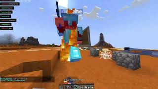 Onix King Plays on Beeby316s NEW Minecraft server Duel SMP [upl. by Ibloc]