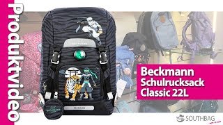 Beckmann Schulrucksack Classic 22L  Produktvideo [upl. by Kynan]