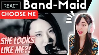 FIRST TIME REACTING to BAND MAID  Choose me Official Music Video [upl. by Ennovart739]