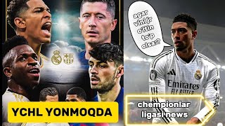 YEVROPA CHEMPIONLAR LIGASI NEWS🗣️🔊 BELLINGHEMVINIJR HAQIDA realmadrid fcbarcelona newssport [upl. by Evey]