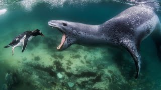 Sea Lion Rips a Penguin Apart [upl. by Htebirol974]