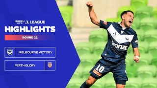 Melbourne Victory v Perth Glory  Highlights  Isuzu UTE ALeague 202324  Round 22 [upl. by Cochran548]