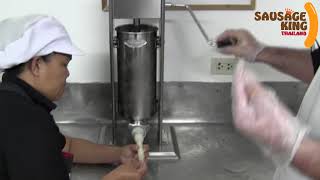 How To Use a Sausage Stuffer [upl. by Landel]