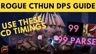 CThun 99 Parse Guide for Rogues AQ40 P5  BIG PVP ANNOUNCEMENT w BOBKA [upl. by Cherianne998]