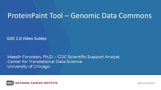 ProteinPaint Tool – Genomic Data Commons [upl. by Esidarap249]