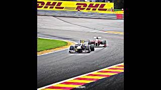 Webber’s epic overtake at Eau Rouge🔥🥶 f1 formula1 f1shorts car edit viralshorts [upl. by Lacim]