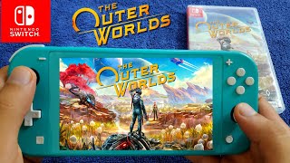 The Outer Worlds  Nintendo Switch Lite  4K 60FPS [upl. by Beekman]