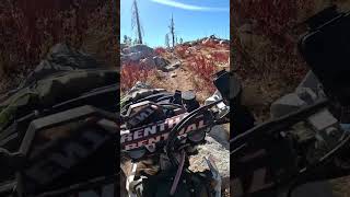 Gnarly section of trail singletrack dualsport [upl. by Blight]