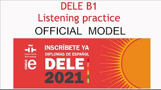 Dele B1 Instituto Cervantes Comprension Auditiva [upl. by Garratt]