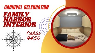 Carnival Celebration Family Harbor Interior Room [upl. by Sanburn]