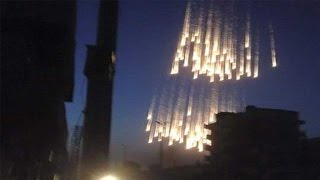 Russia using deadly white phosphorus in Syria [upl. by Baudelaire]