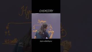 Oxidation state of hydrogen  chemistry  cbse board exam 2025 chemistry shorts [upl. by Nahtanaoj26]