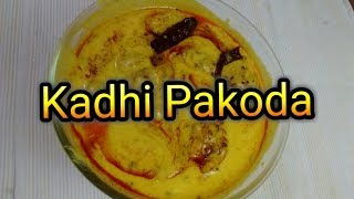 Kadhi Pakoda Punjabi Style [upl. by Buckden]