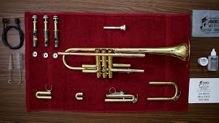 How to Clean a Trumpet [upl. by Ahsoet]