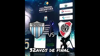 ARGENTINO DE MERLO VS RIVER  COPA ARGENTINA EN VIVO [upl. by Apgar]