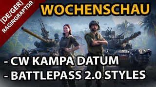 CW Kampa Datum Spekulation  Battlepass 20 Styles  Wochenschau vom 22052905 [upl. by Lekzehcey]