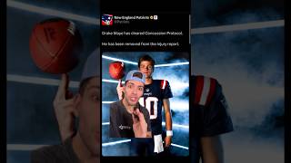 DRAKE MAYE OFFICIALLY STARTING FOR PATRIOTS AGAINST TITANS‼️🔥 [upl. by O'Brien627]