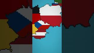 Europe Czechoslovakia europe czechia slovakia maps flags minecraft [upl. by Aitas]