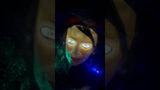 Gemmy Fortune Teller Gypsy Spirit Ball Halloween Talking Animated [upl. by Yenots]