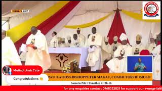 EPISCOPAL ORDINATION CATHOLIC DIOCESE OF ISIOLO [upl. by Barcellona]