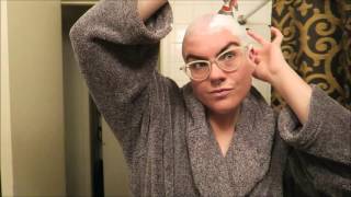 SHAVING MY HEAD BALD CURRENT ROUTINE [upl. by Delaryd]