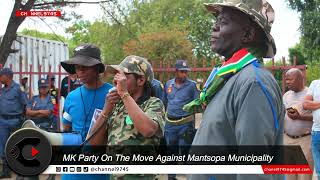 MK Party On The Move Against Mantsopa Municipality [upl. by Aidin]