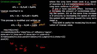 1 4 Vasicek Model [upl. by Nayhr]