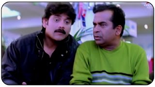 Brahmanandam amp Nagarjuna Shopping Comedy Scene  Manmadhudu Movie [upl. by Norahc]