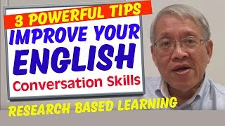 Fluent English Conversation  3 powerful tips to become achieve fluency [upl. by Eteragram]