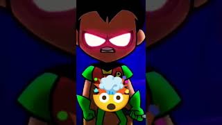 robin edits edit aveeplayer troll face robin vs sarfire Raven Beast boy cyborg [upl. by Ellohcin335]