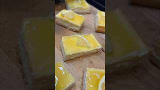 How To Make a Lemon Cheesecake Bar Recipe shorts [upl. by Ankeny]