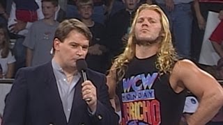 Chris Jericho calls out Goldberg Thunder  October 8 1998 [upl. by Jarl]