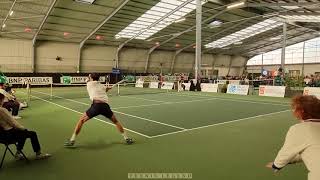 Adrian Mannarino vs Arthur Rinderknech  best points and Highlights French Interclub Pro A Final [upl. by Lewiss]