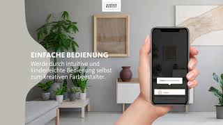 Per App deine neue Wandfarbe zuhause testen  Colour Designer App von SCHÖNER WOHNENFarbe [upl. by Annodahs296]
