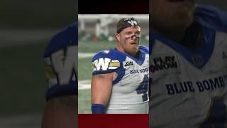 What did you think of Adam Bighills hit last week cfl footballshorts bombers [upl. by Colleen918]