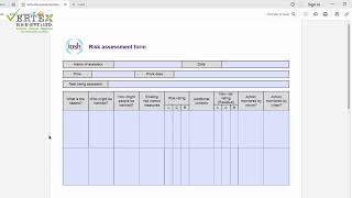 How to conduct IOSH Managing Safely Risk Assessment Form URDU  HINDI [upl. by Htennaj]