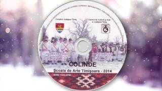 HAI FICIORI CU DUBELE Colinde  Scoala de Arte Timisoara 2014 [upl. by Rimidalv346]