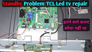 TCL Smart Led Tv standby after 2030 second Problem  led tv red light problem solution Par2 [upl. by Iramohs]