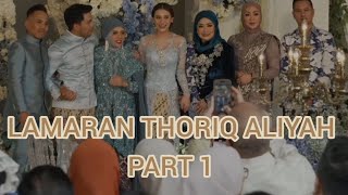 LAMARAN THORIQ amp ALLIYAH  PART 1 [upl. by Auqkinahs]