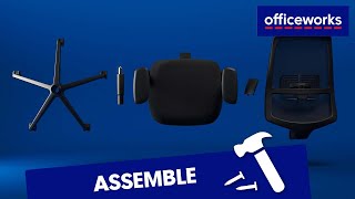 Haworth Soji Ergonomic Chair Assembly Instructions [upl. by Sidnak121]